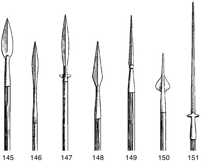 Сулица копье. Копья 15 века.