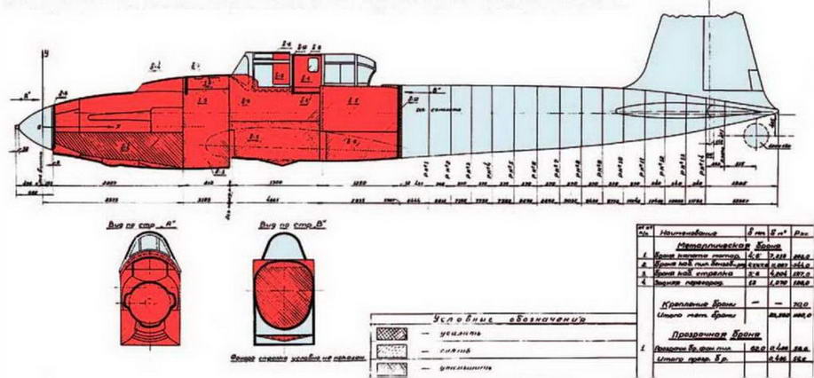 Штурмовик ил 10 чертежи