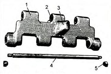 Гусеница танка чертеж