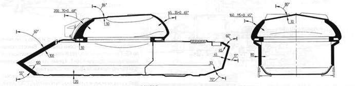 Схема бронирования т 72б