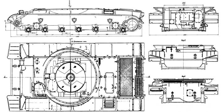 Чертежи танка т 72