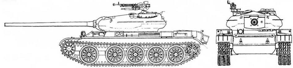 Как нарисовать танк т 54