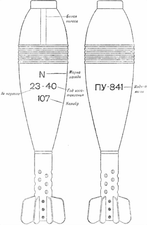 Мина 82мм чертеж