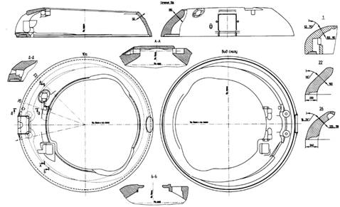 Т 80 чертеж башни - 89 фото