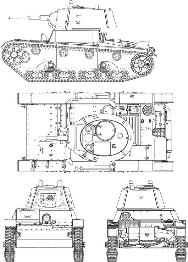 Т26 танк чертежи