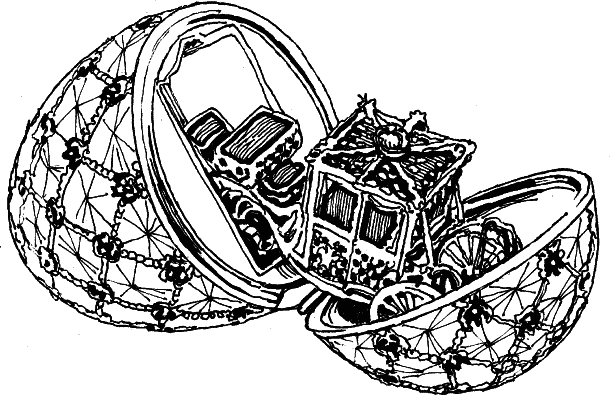 Рисунок яйцо фаберже 7 класс