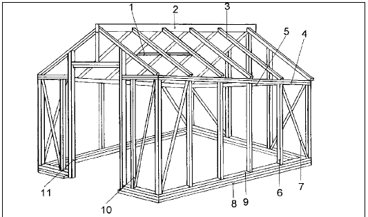 Построить теплицу своими руками из дерева чертежи