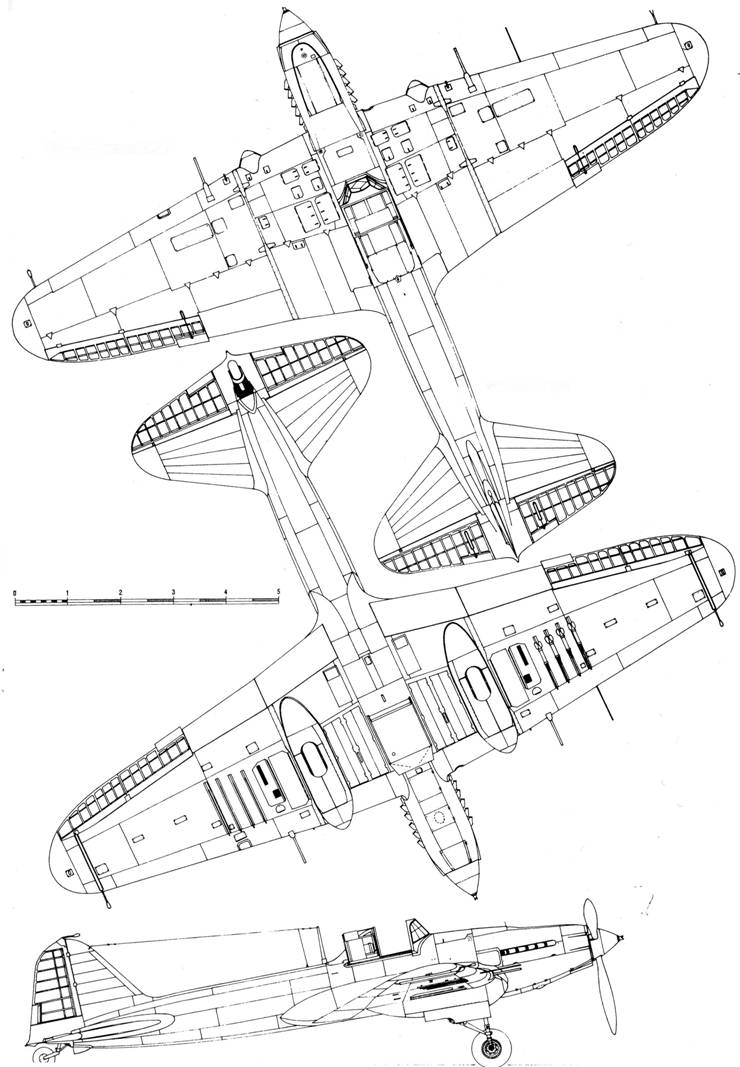 Ил 2 штурмовик схема