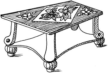 Эскиз журнального столика