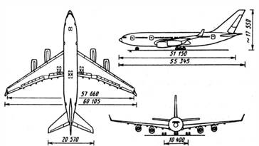 Ил 96 рисунок