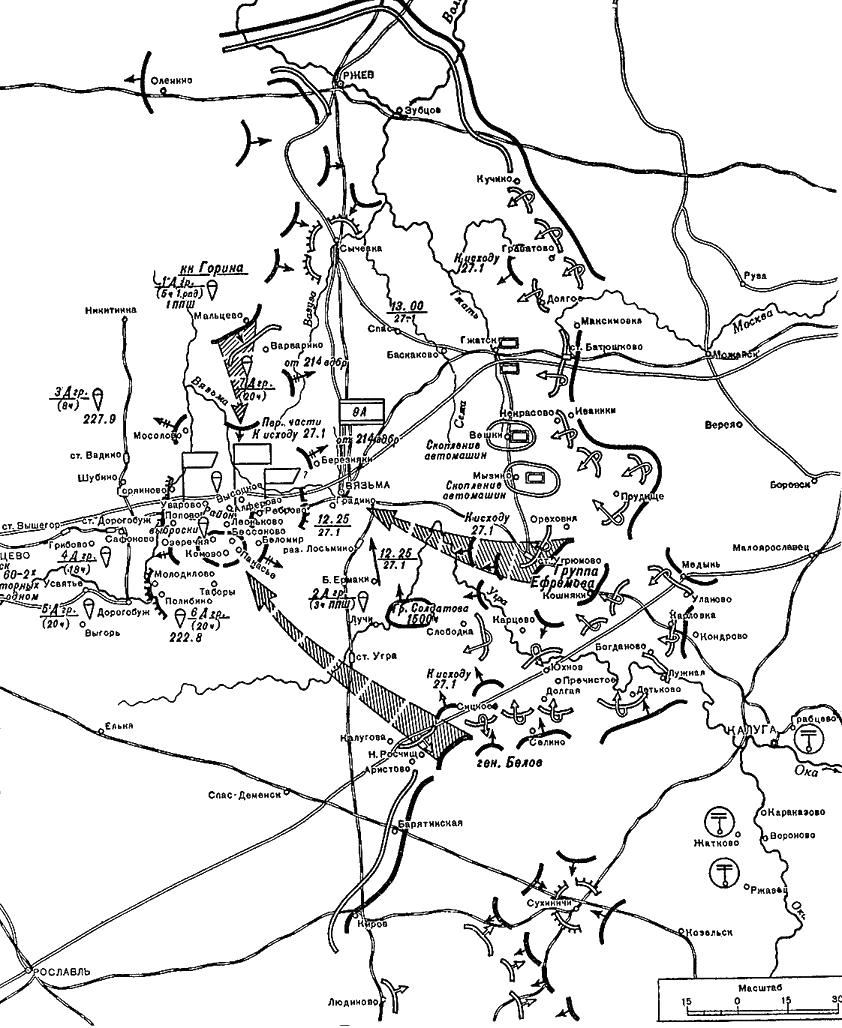 Ржевский район карта военная