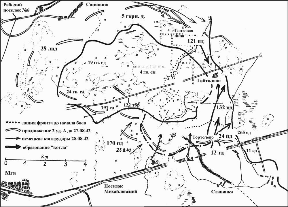 Михайловская мга карта