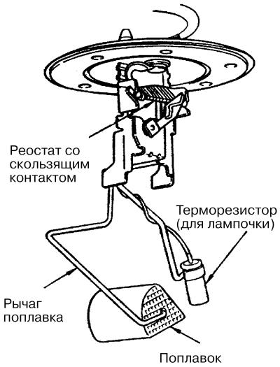 Схема топливного датчика